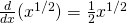 Rendered by QuickLaTeX.com \frac{d}{dx}(x^{1/2})=\frac{1}{2}x^{−1/2}