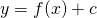 Rendered by QuickLaTeX.com y=f(x)+c