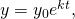 Rendered by QuickLaTeX.com y={y}_{0}{e}^{\text{−}kt},