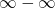 Rendered by QuickLaTeX.com \infty -\infty