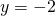 Rendered by QuickLaTeX.com y=-2