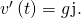 Rendered by QuickLaTeX.com {v}^{\prime }\left(t\right)=\text{−}g\phantom{\rule{0.1em}{0ex}}\text{j}.