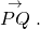 Rendered by QuickLaTeX.com \stackrel{\to }{PQ}.