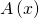 Rendered by QuickLaTeX.com A\left(x\right)