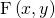 \text{F}\left(x,y\right)