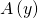 Rendered by QuickLaTeX.com A\left(y\right)