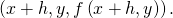 Rendered by QuickLaTeX.com \left(x+h,y,f\left(x+h,y\right)\right).