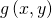Rendered by QuickLaTeX.com g\left(x,y\right)
