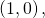 Rendered by QuickLaTeX.com \left(1,0\right),