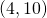 \left(4,10\right)