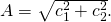 Rendered by QuickLaTeX.com A=\sqrt{{c}_{1}^{2}+{c}_{2}^{2}}.