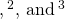 ℝ,{ℝ}^{2},\phantom{\rule{0.2em}{0ex}}\text{and}\phantom{\rule{0.2em}{0ex}}{ℝ}^{3}