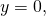 Rendered by QuickLaTeX.com y=0,