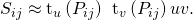 Rendered by QuickLaTeX.com \text{Δ}{S}_{ij}\approx ‖{\text{t}}_{u}\left({P}_{ij}\right)\phantom{\rule{0.2em}{0ex}}×\phantom{\rule{0.2em}{0ex}}{\text{t}}_{v}\left({P}_{ij}\right)‖\text{Δ}u\text{Δ}v.