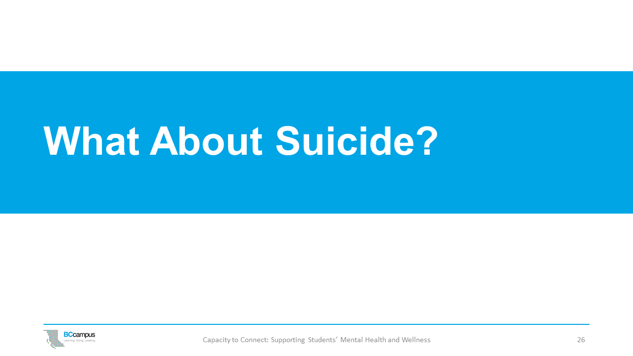 slide 26: what about suicide