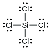 SiCl4 Lewis structure, Molecular geometry, Bond angle ... 