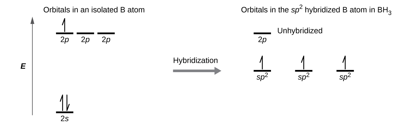 A diagram is shown in two parts, connected by a right facing arrow labeled, 