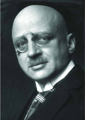 A photo a Fritz Haber is shown.