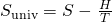 Rendered by QuickLaTeX.com \text{Δ}{S}_{\text{univ}}=\text{Δ}S-\phantom{\rule{0.1em}{0ex}}\frac{\text{Δ}H}{T}
