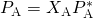 Rendered by QuickLaTeX.com {P}_{\text{A}}={X}_{\text{A}}{P}_{\text{A}}^{*}