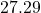 Rendered by QuickLaTeX.com \begin{array}{l}\\ 27.29%\phantom{\rule{0.2em}{0ex}}\text{C}& =\hfill & \phantom{\rule{0.2em}{0ex}}\frac{27.29\phantom{\rule{0.2em}{0ex}}\text{g C}}{100\phantom{\rule{0.2em}{0ex}}\text{g compound}}\phantom{\rule{0.2em}{0ex}}\hfill \\ 72.71%\phantom{\rule{0.2em}{0ex}}\text{O}& =\hfill & \phantom{\rule{0.2em}{0ex}}\frac{72.71\phantom{\rule{0.2em}{0ex}}\text{g O}}{100\phantom{\rule{0.2em}{0ex}}\text{g compound}}\phantom{\rule{0.2em}{0ex}}\hfill \end{array}