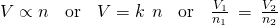 Rendered by QuickLaTeX.com \begin{array}{ccccc}V\propto n& \text{or}& V=k\phantom{\rule{0.2em}{0ex}}×\phantom{\rule{0.2em}{0ex}}n& \text{or}& \frac{{V}_{1}}{{n}_{1}}\phantom{\rule{0.2em}{0ex}}=\phantom{\rule{0.2em}{0ex}}\frac{{V}_{2}}{{n}_{2}}\end{array}