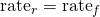 Rendered by QuickLaTeX.com {\text{rate}}_{r}={\text{rate}}_{f}
