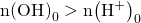 Rendered by QuickLaTeX.com \text{n}{\left({\text{OH}}^{\text{−}}\right)}_{0}>\text{n}{\left({\text{H}}^{\text{+}}\right)}_{0}