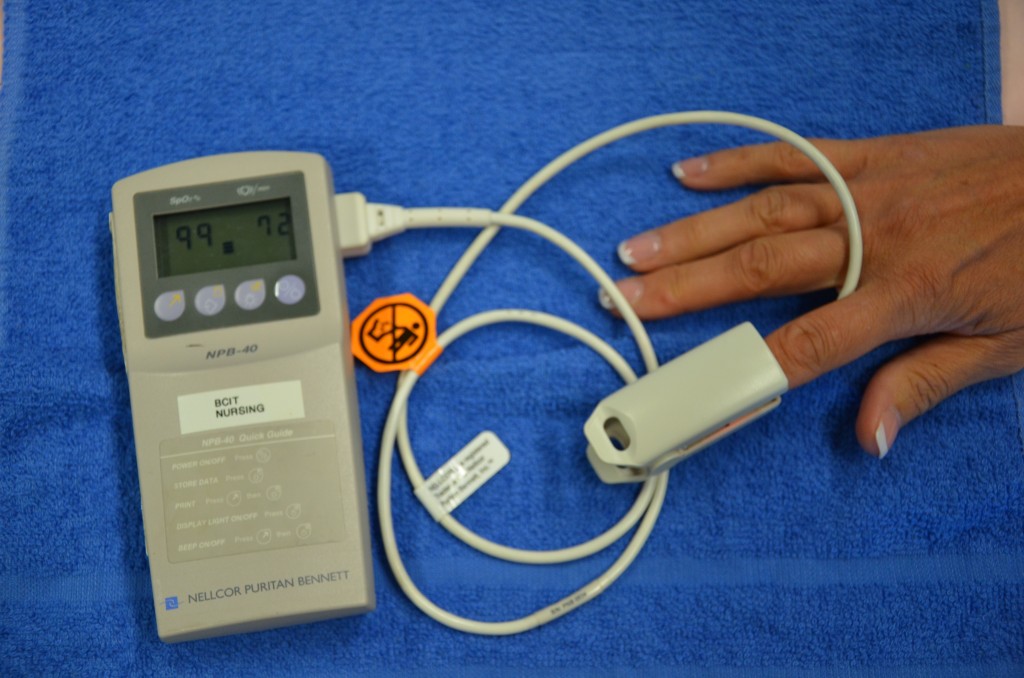 can a pulse oximeter detect dead space in lungs