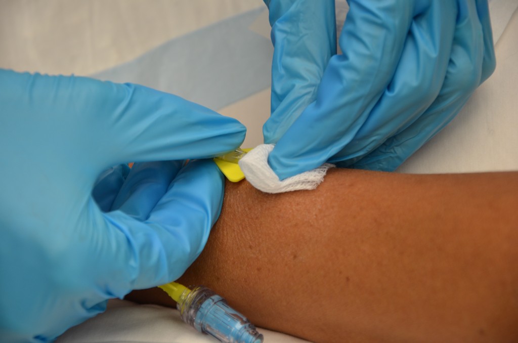 8.6 Converting an IV Infusion to a Saline Lock and Removal of a