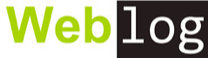 Logo that says "Weblog."