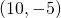 \left(10,-5\right)