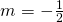 {m}_{\text{⊥}}=-\frac{1}{2}