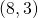 \left(8,3\right)