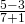 Rendered by QuickLaTeX.com \frac{5-3}{7+1}