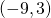 \left(-9,3\right)