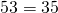 Rendered by QuickLaTeX.com 5·3=3·5