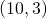 \left(10,3\right)