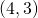 \left(4,3\right)