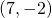 \left(7,-2\right)