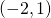 \left(-2,1\right)