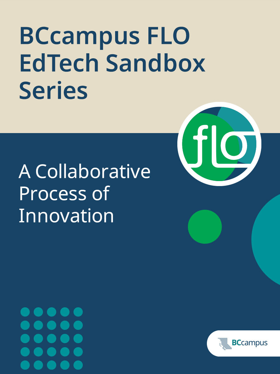 Cover image for BCcampus FLO EdTech Sandbox Series