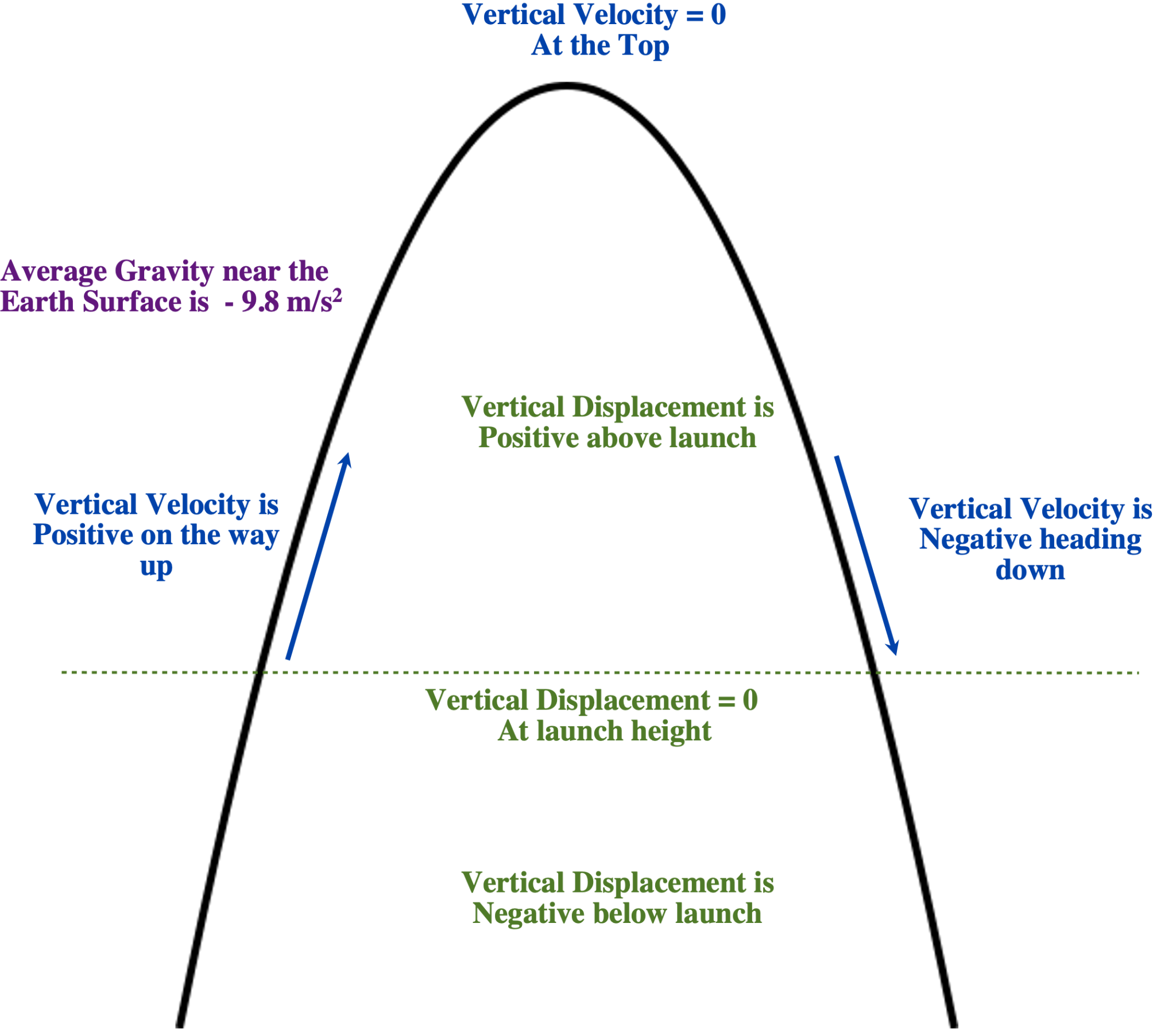 Vertical Motion Foundations of Physics