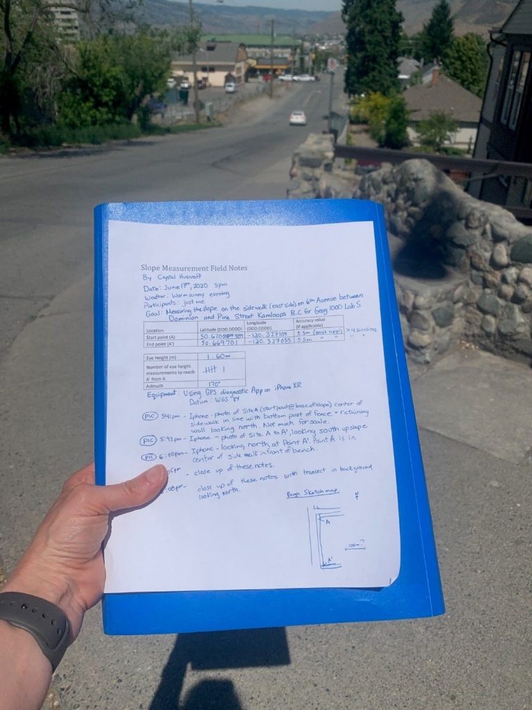 A 2D Slope Measuring System Based On Stitching Shack ... · A 2D Slope Measuring System