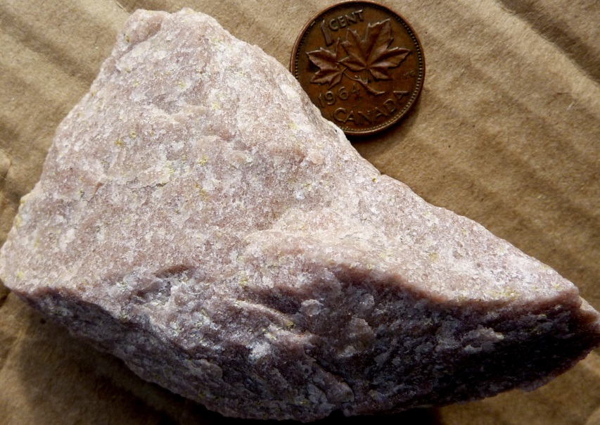 Figure 7.11 Quartzite from the Rocky Mountains, found in the Bow River at Cochrane, Alberta [SE]