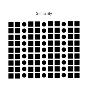 gestalt principles similarity definition