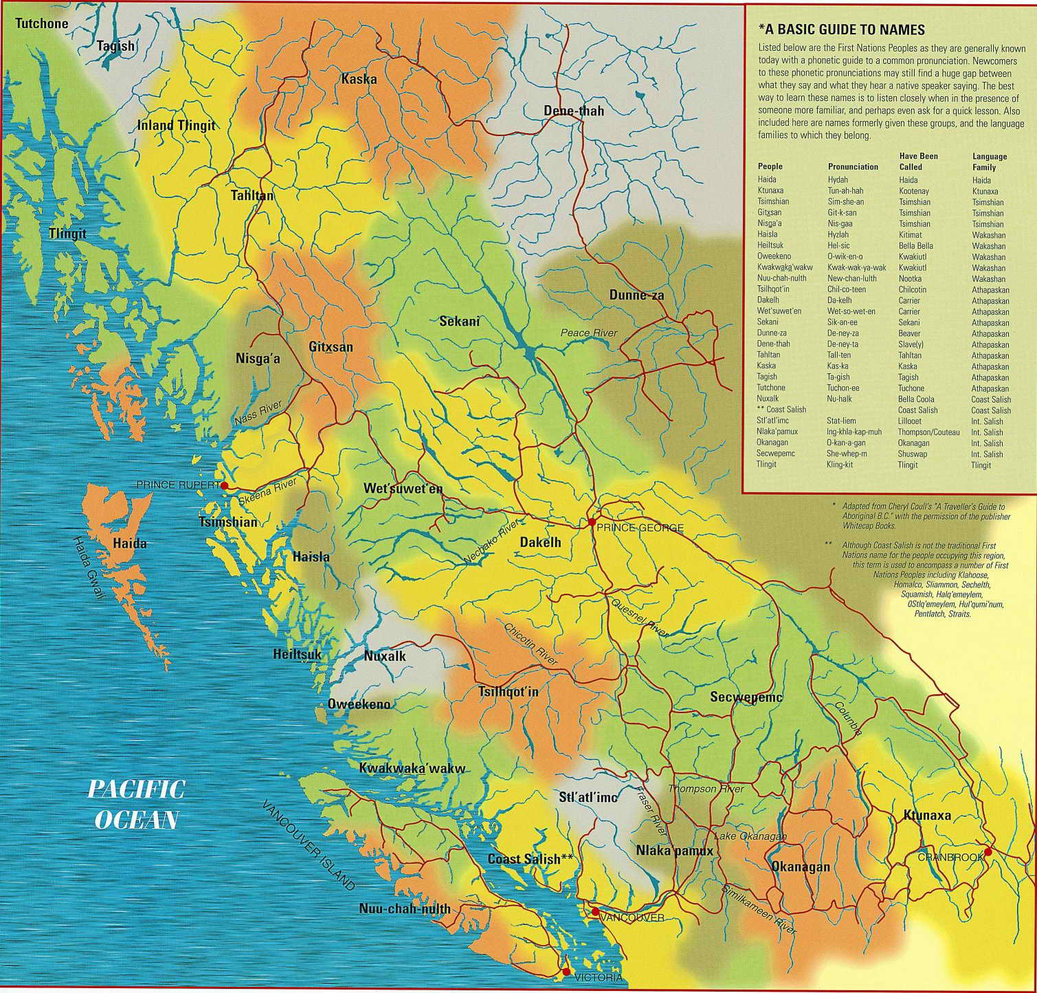 Map Of Traditional Aboriginal Lands Canada Acknowledging Traditional Territories – Pulling Together: Foundations Guide