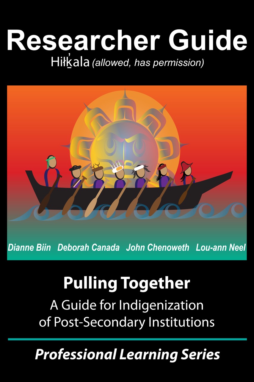 Pulling Together: A Guide for Researchers, Hiłḵ̓ala (DRAFT) book cover book-cover