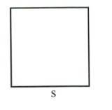 Square with side s.