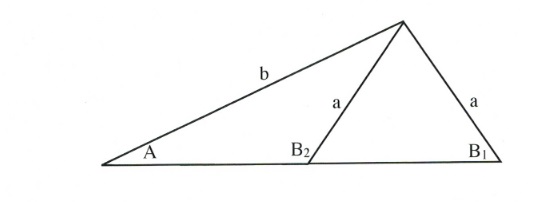 1 triangle with 2 triangles inside.